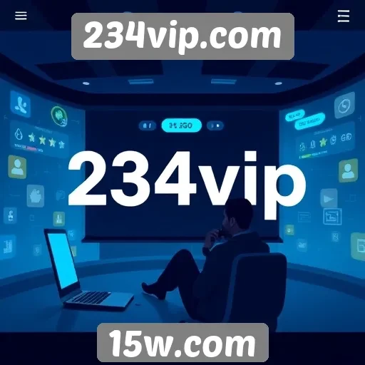 Acessibilidade e navegação no site 234vip.com