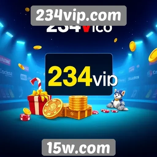 Página inicial do 234vip.com apresenta novas funcionalidades